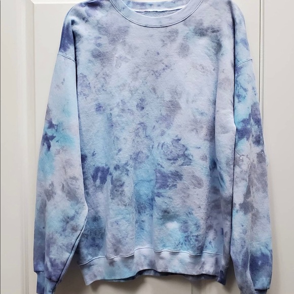 Tie dye blue crewneck - Picture 2 of 3